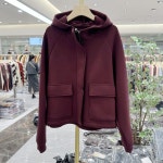 여성 겨울 집업 후드티 Hn H1832 패션 대형 포켓 박쥐 슬리브 캐주얼 후드 : 최고구매대행1