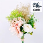 웨딩 사진 소품 꽃다발 조화 브라이덜샤워 플라워 셀프 촬영 장식 : 저녁향기