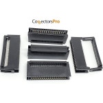커넥터 프로 10팩 34핀 2.54mm IDC 카드 엣지 커넥터, 1.27mm 간격 플랫 리본 케이블, 34P CE34 10세트 : 스프링스토