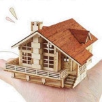 일비 만들기 스토리하우스 나무조각조립 건물만들기 우드키트 : 이비스마트