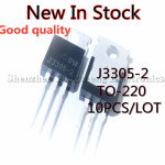 10 개/몫 새로운 J3305 2 400V 4A TO 220 NPN 파워 트랜지스터 : 분당플렉스4