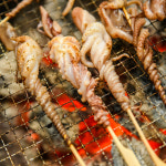 급냉 낙지 호롱이 꼬치 900g 30미 내외 : 우리초이스