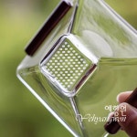 [다도 다기] 예향원 핸드메이드 스퀘어 글라스 일체형 차거름망 세트 E-10311 : 예향원