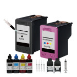 삼성 INK-M180 C180 잉크 리필킷세트 필수석션기 포함 SL-J1660 J1663 : 별다섯개잉크