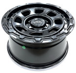 갤로퍼 테라칸 코란도 휠 17인치 슈거레이 KEB 0046 세미매트블랙 PCD139.7 6홀 : 티스테이션 안양점