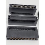 커넥터 프로 10팩 34핀 2.54mm IDC 카드 엣지 커넥터, 1.27mm 간격 플랫 리본 케이블, 34P CE34 10세트 : 스프링스토