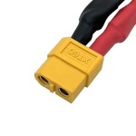 XT60 병렬 배터리 커넥터 남성 /여성 RC 모터용 케이블 익스텐션 Y 스플리터 3방향 14AWG 실리콘 와이어(여성 1~3남성) : 스프링스토