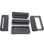 커넥터 프로 10팩 34핀 2.54mm IDC 카드 엣지 커넥터, 1.27mm 간격 플랫 리본 케이블, 34P CE34 10세트 : 스프링스토