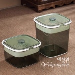 [다도 퇴수기] 예향원 고급 투명 PET 차판 배수용 사각 퇴수통 E-10312 : 예향원