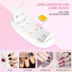 젤램프 경화 액세서리 램프 젤 네일 LED USB LULAA 드라이어 UV 미니 도구 : 코알라아홉