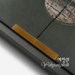 [다도 티트레이 ] 예향원 천연 원석 천라록 국화석 고급 돌 차판 T-7314 : 예향원