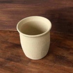 티홈 테라원 수제 소형화분 15x16cm 트럼펫 이쁜화분 미니토분 : TGFHOME
