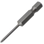 십자 스크루드라이버 비트, 1/4 인치 육각 섕크 전기 합금강 스크류 드라이브 수공구, PH00 PH1 PH2, 50mm, 1 개 : 사사마켓스