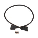 항공케이블 마더 보드 RGB 어댑터 변환 케이블 5V 3 핀/12V 4 핀 30cm Led 스트립 라이트 PC 컴퓨터 LED 라인 : 오버워터유통