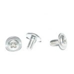 중간 기계 볼트 패드 나사 포함 스테인레스 스틸 라운드 헤드 20 : 분당플렉스4