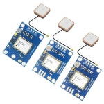 비행 제어 EEPROM 장착 GPS 모듈, MWC APM2.5, Arduino 용 대형 안테나, : 레드상사22