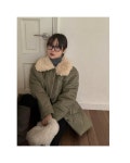 살롱드매그 털카라퀼팅점퍼 : 뮤즈101