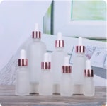 펌프 유리병 에센스 오일 병 스포이드 용기 (A0749) : 용천삼리