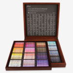 문교 갤러리 소프트 오일파스텔 120색 목상자 MOPV-120W : 아트서플라이