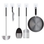 무타공 초강력 접착 고리 후크 벽걸이 (A0103) : 용천삼리