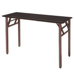 포밍책상 회의 작업 사무용탁자 사무실 회의용 작업용 접이식테이블 1200X450 월넛 : 메이드드림