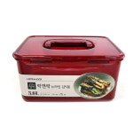 락앤락 lg 엘지 디오스 삼성 비스포크 김치냉장고 김치통 스탠드형 통 3.6 L : 내일하루