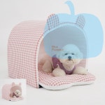 SB 레드 키키부하우스 개하우스 애견집 : 딸기숩