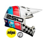 BELL MX-9 RSD 더 랠리 화이트/블랙 MIPS 벨 오토바이 풀페이스 헬멧 : 88모토