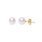 에비뉴다이아몬드 4~6mm 14K 18K 천연 해수 진주귀걸이 AAA+(감정서 포함) : AVENUE DIAMOND