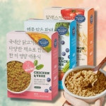 원더푸드 보양식 특식 영양식 기력회복 노령견 아기강아지 강아지 습식사료 4개입 : 댕니크