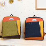 [라온키즈가방] 유쾌한(3M재귀반사 라벨과 원단사용) - 유치원 어린이집 유아 아동 등원 유아백팩 : 토닥토닥TodakTodak