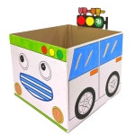 어린이집 자동차 극장 유아 종이 상자 자동차 버스 극장 만들기 놀이 : The On Mall