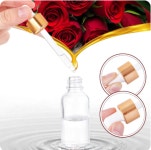 펌프 유리병 에센스 오일 병 스포이드 용기 (A0749) : 용천삼리