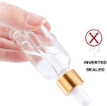 펌프 유리병 에센스 오일 병 스포이드 용기 (A0749) : 용천삼리