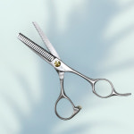 마단코리아 S-G5024 미니 틴닝가위 5인치 24발 무홈 양날 틴닝가위 : 왈왈쇼핑