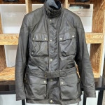 [중고] 벨스타프 트라이얼마스터 모터사이클자켓 가죽자켓 S 올리브색상 J-064 : 오토바이중고용품부품샵