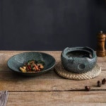 세라믹 워머 온열 드라이 미니화로 캔들워머 그릇 : 롬준샵