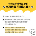 [펫아로마] 반려동물 아로마 2급 : 베베찹