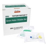 그린 케모포트니들 후버니들 19Gx19mm Green Huber Infusion set : 태성메디칼