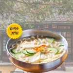 면마을 경산 전통 맛있는 멸치맛 들깨 손 칼국수 3인분 풀세트 : 면마을한승