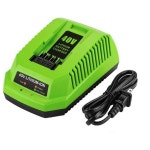 Greenworks 29482G-MAX용 리튬 배터리 충전기, 40V 이온 : 유신무역물산
