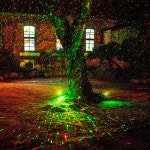 LED 레이저 반딧불 조명 12V 프로젝션 라이트 공원 축제 숲속조명 정원조명(12V 안정기별도구매) : 홍전기