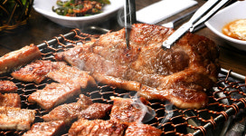 찐 먹판 축수산물 돼지 왕갈비 1근 600g 수제 양념 갈비 단짠의 최고 조합 1인분도 안하는 가격에 3인분 : 찐 먹판 축.수산물