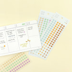 스테디, 스태리 스티커 (4종) : 페이퍼리안 PAPERIAN