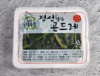 정선 삶은 냉동 곤드레 400g팩 가정용 2개 , 3개 : 와따식품