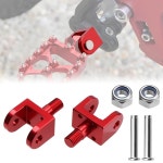 서 론 라이트 비 X 및 S 세그웨이 X160 X260 혼다 CRF150F 03-19 CRF230F 03-19, CNC 알루미늄 녹 방지 내구성 풋 페그 클램프, 넓고... 