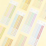 스테디, 스태리 스티커 (4종) : 페이퍼리안 PAPERIAN