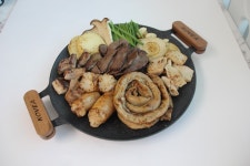 청아담 곱나맛있네 곱창모듬 소 초벌 곱창구이 대창 막창 염통 술안주 모듬한판760g : 청아담