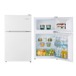 위니아 소형 미니 냉장고 원룸 사무실 업소용 WRT087BW(A) 화이트 2도어 : 딤채SHOP