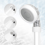 해피달링 수압상승 3단 조절 3WAY 필터 샤워기 헤드 : 해피달링